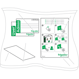 Schneider Electric EVlink Pro AC RFID ladekort, 10-pak