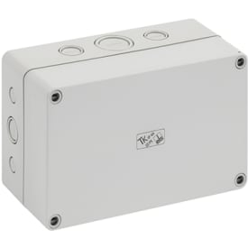 Box TK PS 1811-8F-M, 180 x 110 x 84 mm, grå