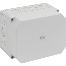Boks TK PS 2518-16-M, 254 x 180 x 165 mm, grå