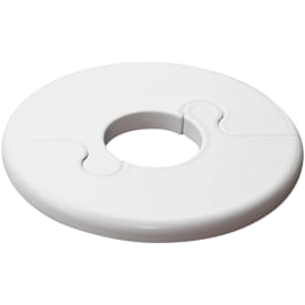 Metalwo alu fit rosett Ø18, hvit