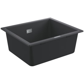 Grohe K700U kjøkkenvask, 53,3x45,7 cm, sort