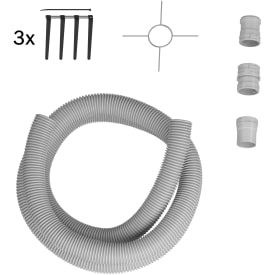 Bosch  60 mm fleksibel aftrækspakke, 5 meter