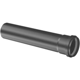 Bosch 80 mm UV-aftræksrør, dobbeltmuffe, 380 mm