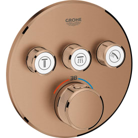 Grohe Grohtherm SmartControl brusearmatur, børstet kobber