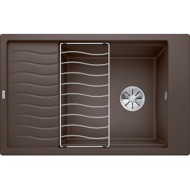 Blanco Elon XL 6 S UXI køkkenvask, 78x50 cm, brun