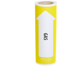 Pipecode Rørmærke - Gas - 160mm x 10m