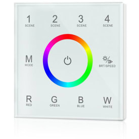 RGBW T4 Væg Controller 12/24V DC 12A