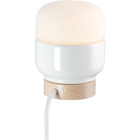 Ifö Electric Ohm bordlampe, hvid, 13 cm