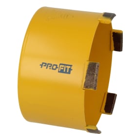 ProFit beton hulsav med adapter, 114 mm