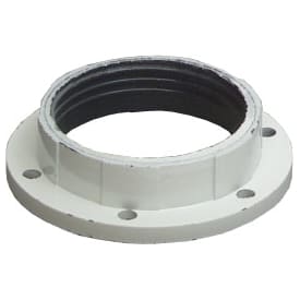 Omløbsring 57 mm hvid til kronefatning E27