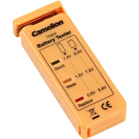 Batteri tester, AAA-AA-C-D OG 9V