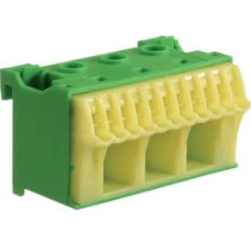 Klemblok PE 3+11 gul/grøn QC, KN14E