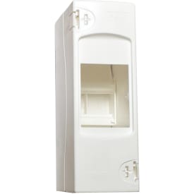 Legrand Ekinoxe gruppetavle, jord, 1x2 moduler, hvid