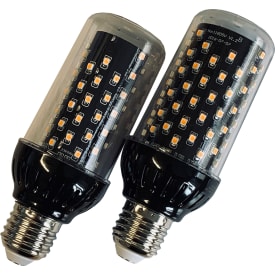 10 st Firelamp E27 glödlampa, 2700K, 3W