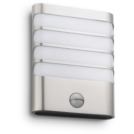 Philips myGarden Raccoon udendørs væglampe med sensor, aluminium