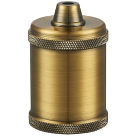 Halo Design E27 lamphållare, rå antik