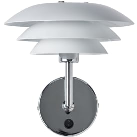 Dyberg Larsen DL20 vägglampa, vit