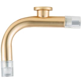 Halo Design svanehals til stoffledning, messing