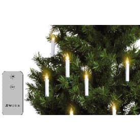 12 stk Veli Line trådløse juletræslys, 10 stk