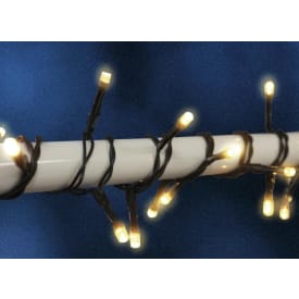 Veli Line ljusslinga utomhus, batteri, varm vit ljus, 3,6 meter