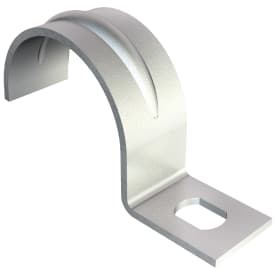 100 stk Kabelbøjle 604 G, 12 mm, 1-lap, galvanisk forzinket (100)