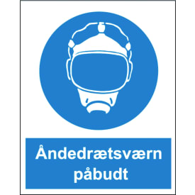 Ã…ndedrettsvern kreves