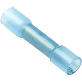 100 stk Isolerede samlemuffe krympbar, 1,5-2,5 mm², blå