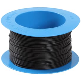 100 meter Ledning H07V2-K PVT90 1X2,5 sort S100