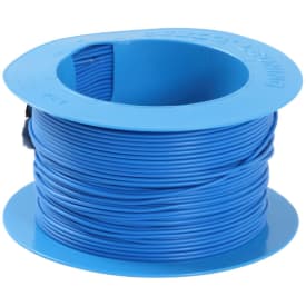 100 meter Ledning H07V2-K PVT90 1x1,5 blå, R100