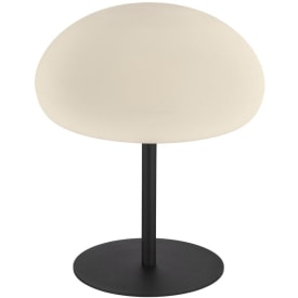 Nordlux Sponge genopladelig udendørs bordlampe, Ø34 cm