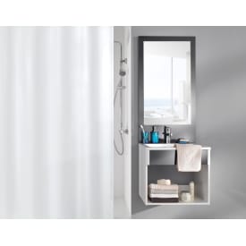 Kleine Wolke Caravelle dusjforheng, 180x200 cm, hvit