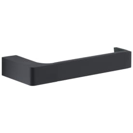 Hefe Piren toiletrulleholder, mat sort