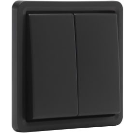 Kronebryter, 10A, IP55, svart