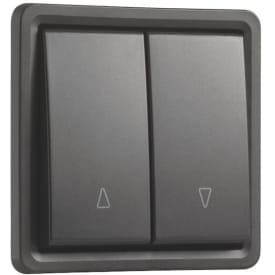 10 stk Persiennebryter, 10A, IP55, svart