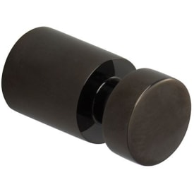 Pressalit handdukskrok, 2 stk, svart krom