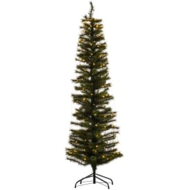 Sirius Alvin plastgran med belysning, 180 cm