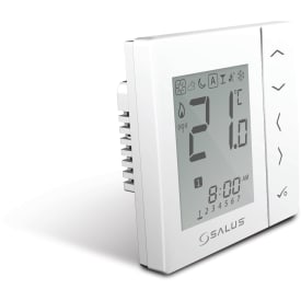 Digital, kablet 230v romtermostat for installasjon med timeplan