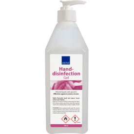 Abena desinficerande gel med pump, 600 ml