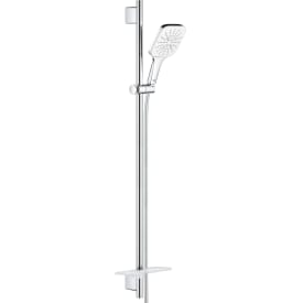 Grohe Rainshower SmartActive Cube 130 brusesæt, vandbesparende, krom/hvid