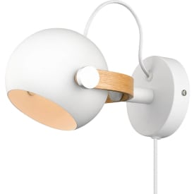 Halo Design D.C vägglampa, vit
