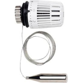 IMI TA M30 følerelement med fjernføler, M30 ventiltilslutning, hvid