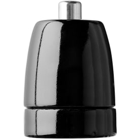 Nielsen Light P7 E27 porslinsfattning, svart
