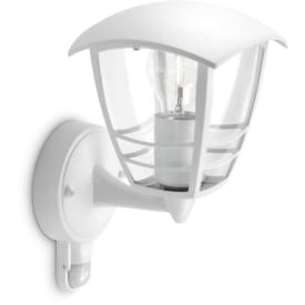 Philips myGarden Creek Up utelys vegg med sensor, hvit