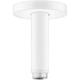 Hansgrohe S brusearm, 10 cm, mat hvid