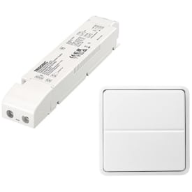Jumitech trådlös LED driver 60W/24V & parad 2-tryck