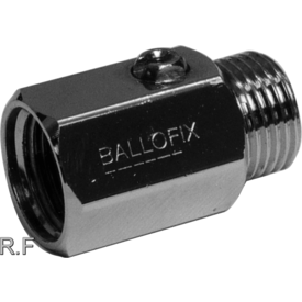 Broen Ballofix kuglehane uden greb 3/8"