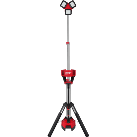 Milwaukee M18 HOSALC-0 LED arbejdslampe på stativ, 6000 lumen, u. batteri