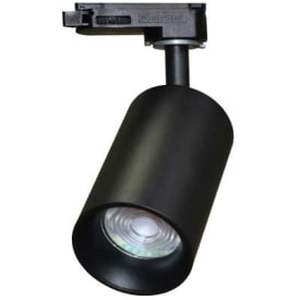 e3light Piccola 3F skenspotlight, svart