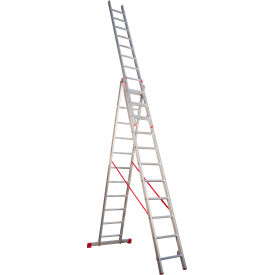 Jumbo hobby 3-delt combistige 3x11 trin - 7,4m