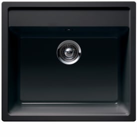 Intra Nemo N100-0 køkkenvask, 57x51 cm, sort